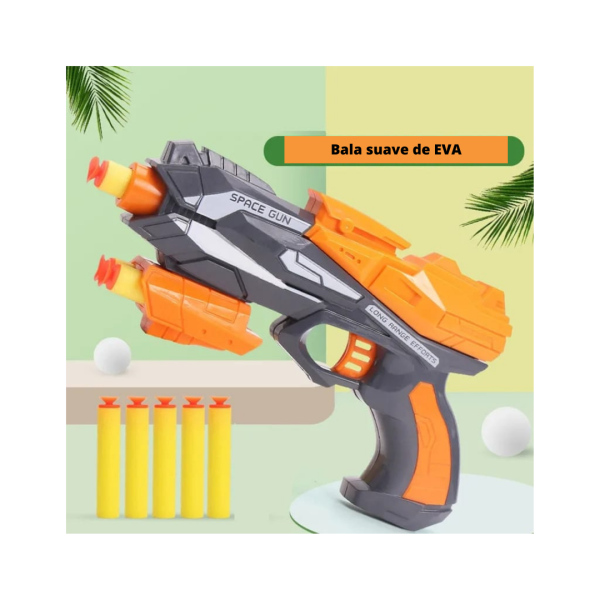 Lanza Dardos Blaster Juguete Pistola