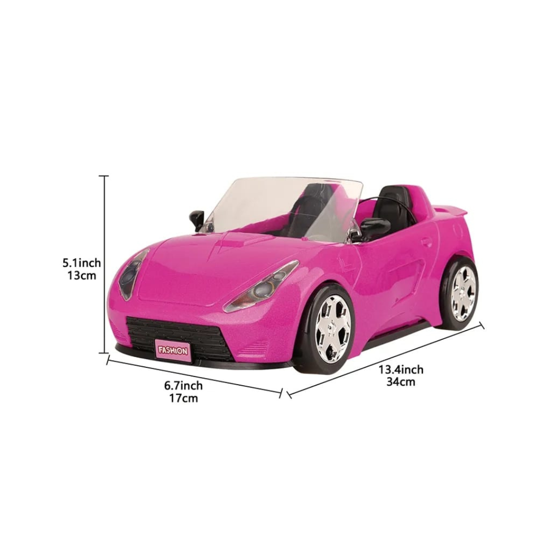 Carro Barbie Convertible Para Munecas 2 Puestos Atlantis Tienda Web