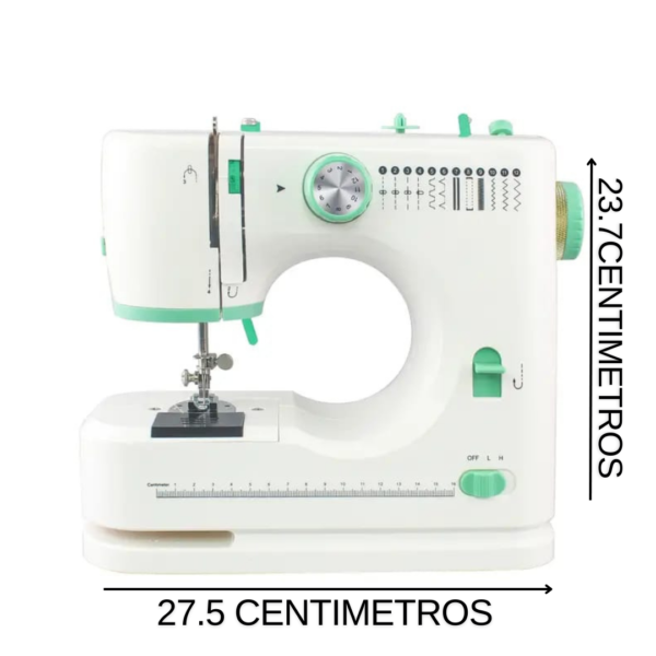 Máquina Coser 12 Puntadas Eléctrica Multifuncional Universal - Imagen 3
