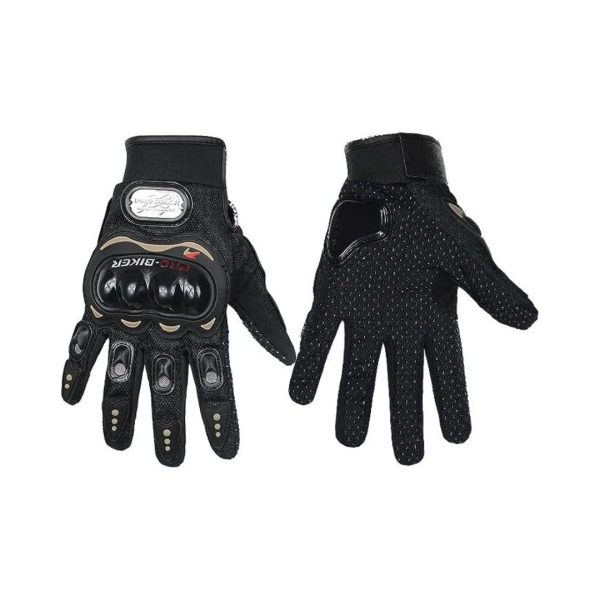 Guantes De Protección Fibra De Carbono Para Motocicleta y Ciclismo - Imagen 2