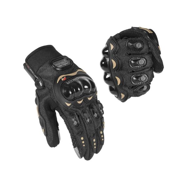 Guantes De Protección Fibra De Carbono Para Motocicleta y Ciclismo