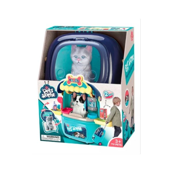 Juego Maleta Veterinaria Cuidado Mascota Didactico Niños - Imagen 5