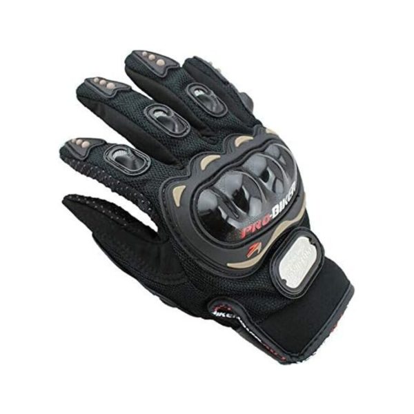 Guantes De Protección Fibra De Carbono Para Motocicleta y Ciclismo - Imagen 7