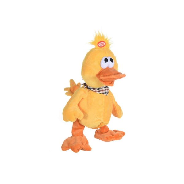 Juguetes De Peluche Con Forma De Pato, Sapo y Gallo Musical Con Movimiento Y Sonido - Imagen 5