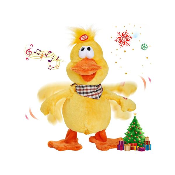 Juguetes De Peluche Con Forma De Pato, Sapo y Gallo Musical Con Movimiento Y Sonido - Imagen 2