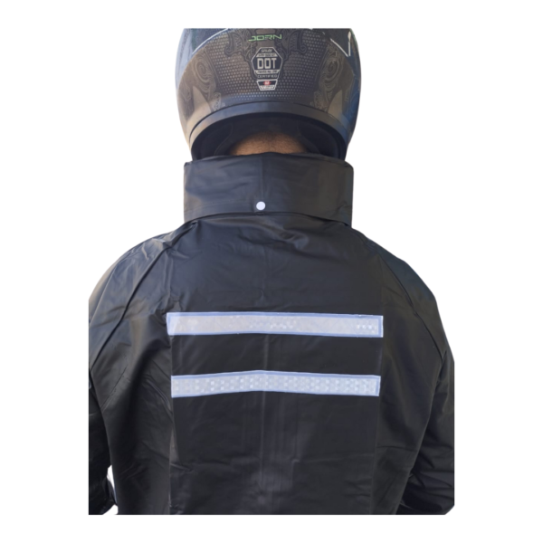 Impermeable Pvc Completo, Reflectivos Y Capota Unisex - Imagen 6