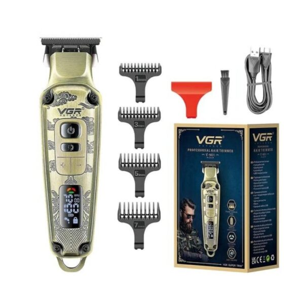 Cortadora De Pelo Profesional Inalambrica Pantalla Led Vgr