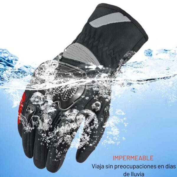 Guantes Impermeables Térmicos Para Hombres Con Protecciones - Imagen 2