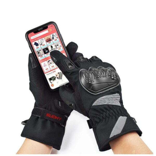 Guantes Impermeables Térmicos Para Hombres Con Protecciones - Imagen 7