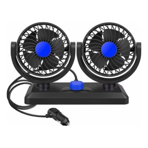 Ventilador Auto 360 Turbo Giratorio y Graduable Portátil 12V - Imagen 6
