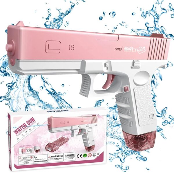 Pistola De Agua Eléctrica Automática Recargable Potente - Imagen 2