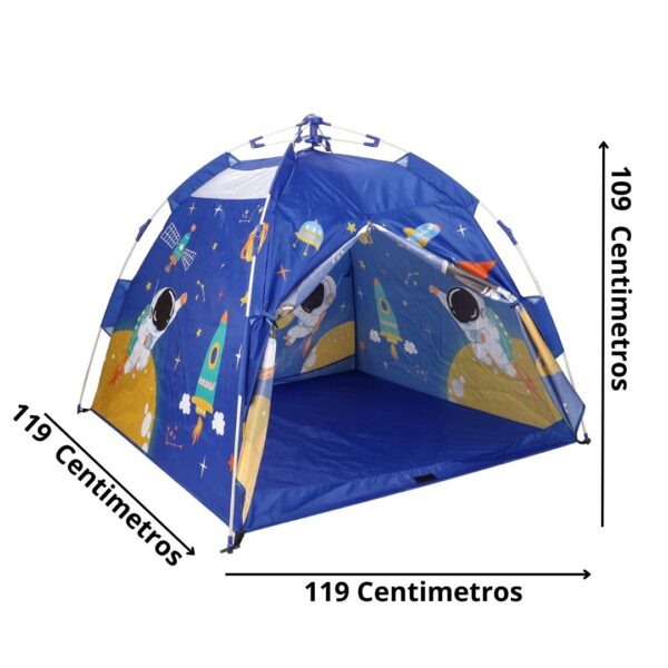 Carpa Juegos Infantil Espacio Privado y Portátil Niños Automática - Imagen 2