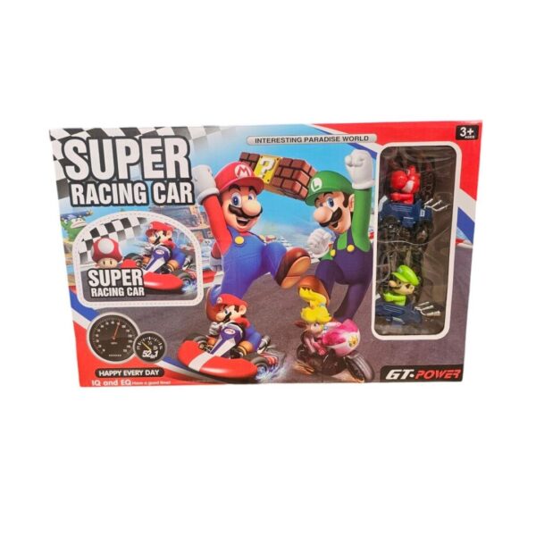 Set Pista Mario Kart 2 Personajes con Vehículos Completo