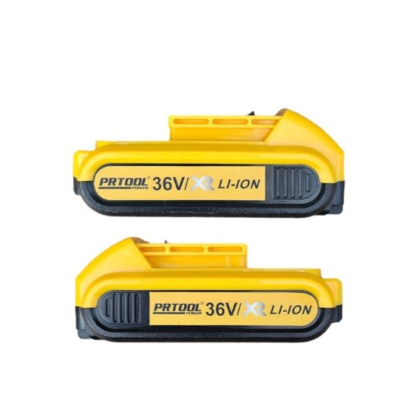 Taladro Inalámbrico 36 Voltios 2 Baterías Accesorios Alta Potencia - Imagen 3