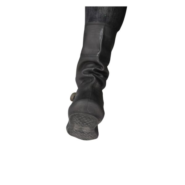 Botas de PVC Impermeables de Alta Resistencia Unisex Gris Humo - Imagen 6