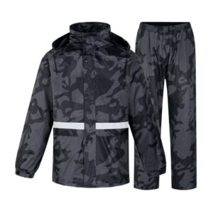 IMPERMEABLE TIPO SUDADERA PARA MOTOCICLISTA